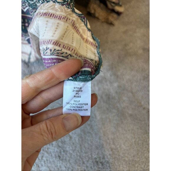 NWOT Current Air Anthropologie blouse, Lrg $85 E17 - Picture 6 of 9